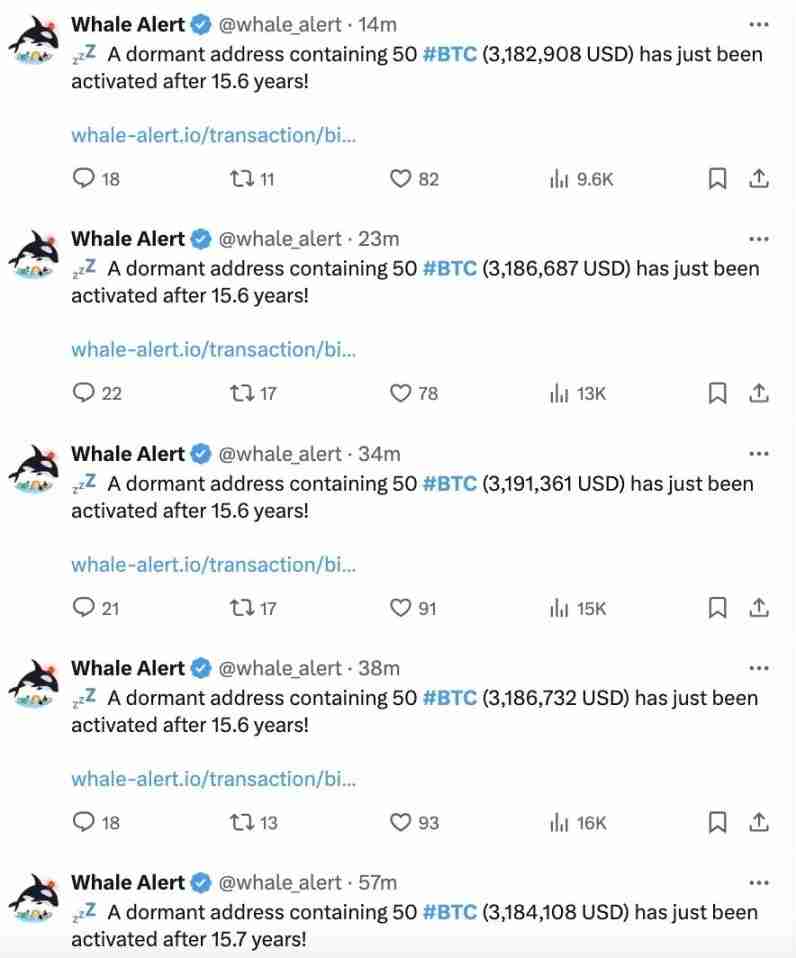 9大远古巨鲸苏醒卖币，因为这是最后一轮加密牛市？